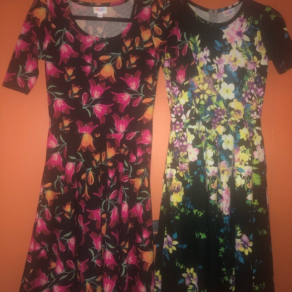 LulaRoe Amelia and Nicole dresses - Picture 2 of 5